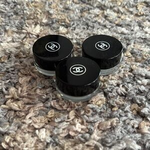 Chanel Elegant Black Cosmetic Containers
